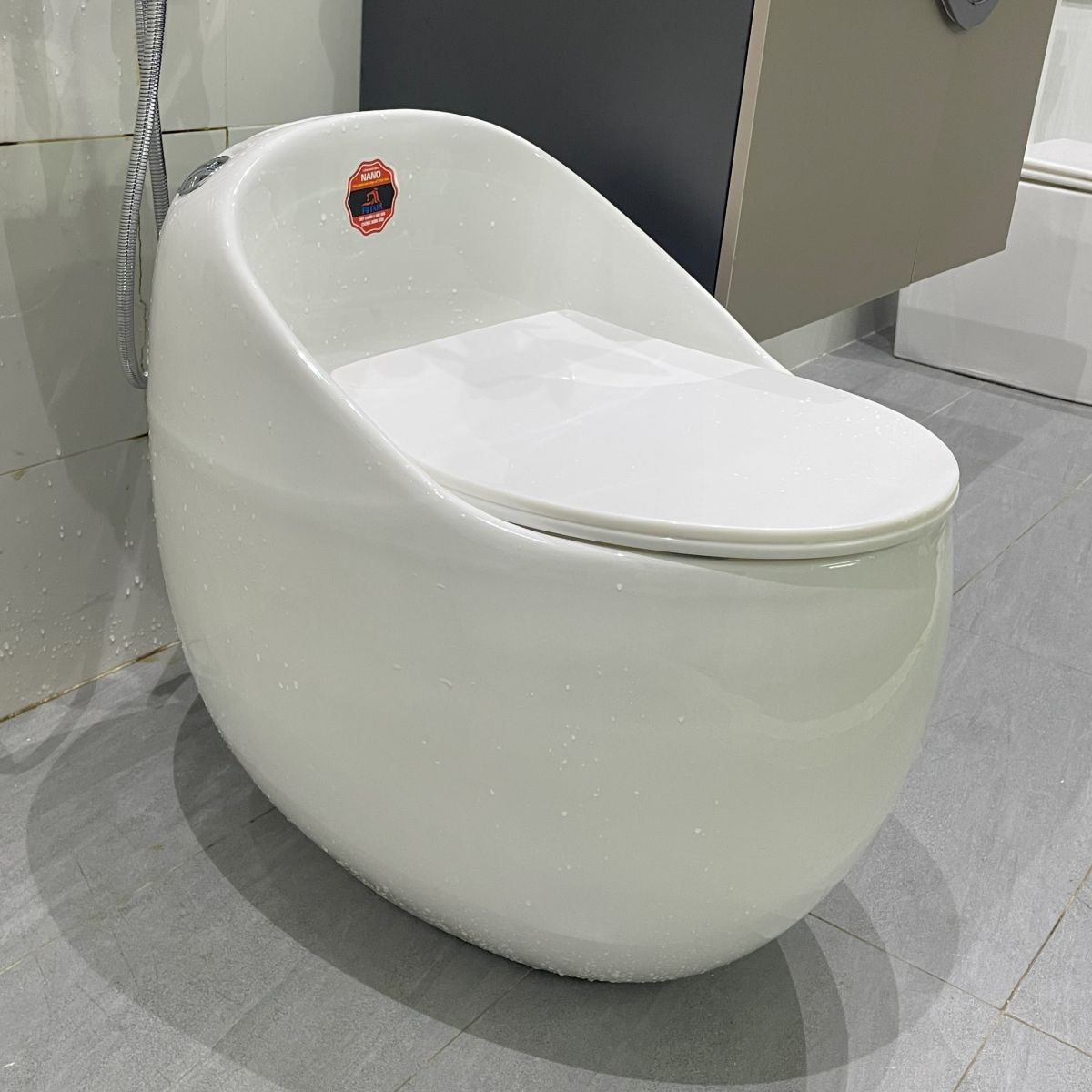 Bồn Cầu Trứng Khủng Long Fotari 6879 14