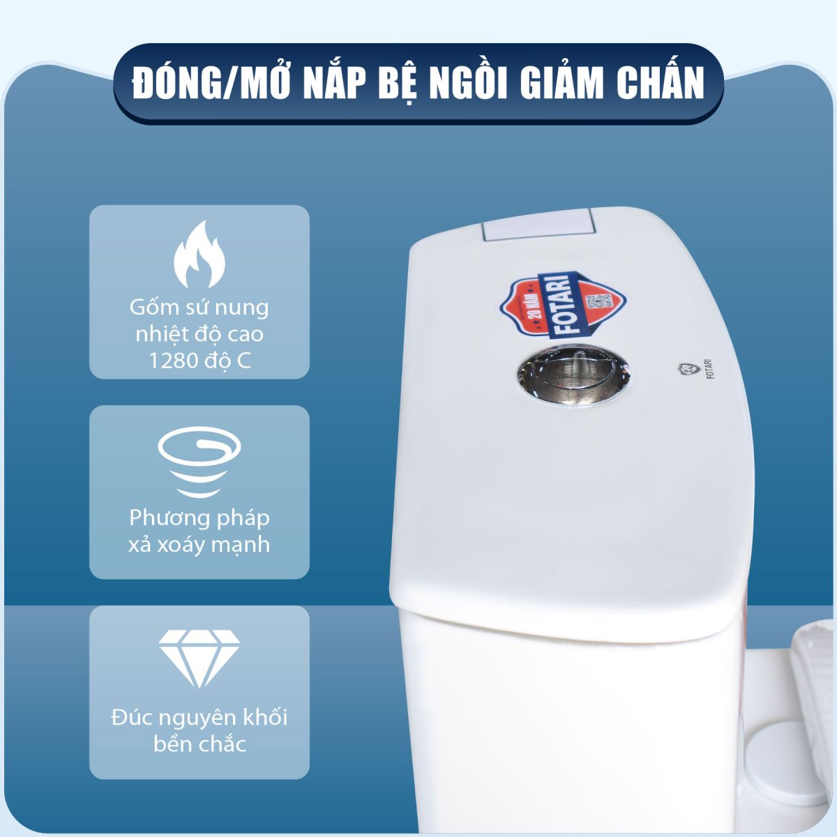 Bồn Cầu Sứ 1 Khối A-1992 6