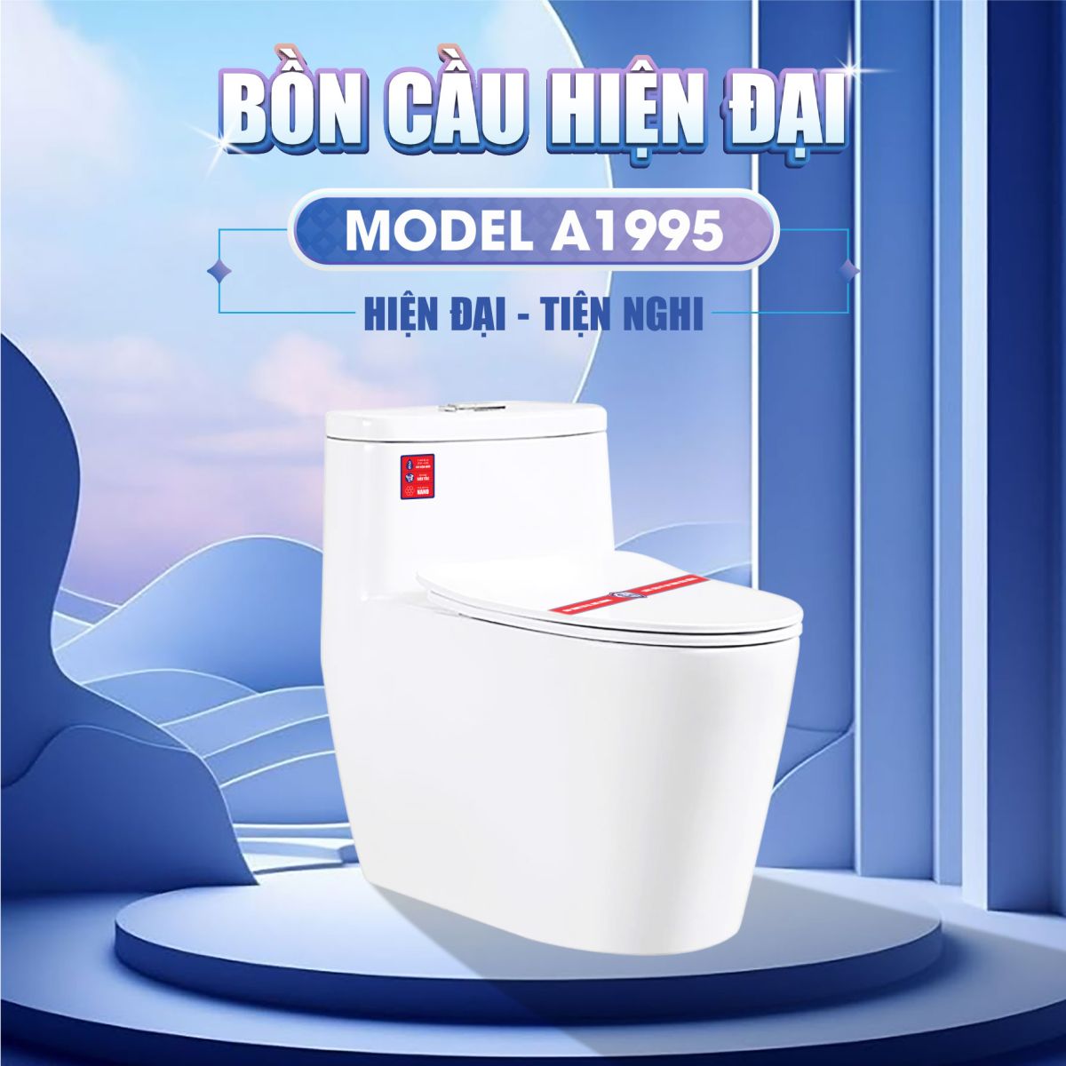 Bồn cầu sứ A1995 