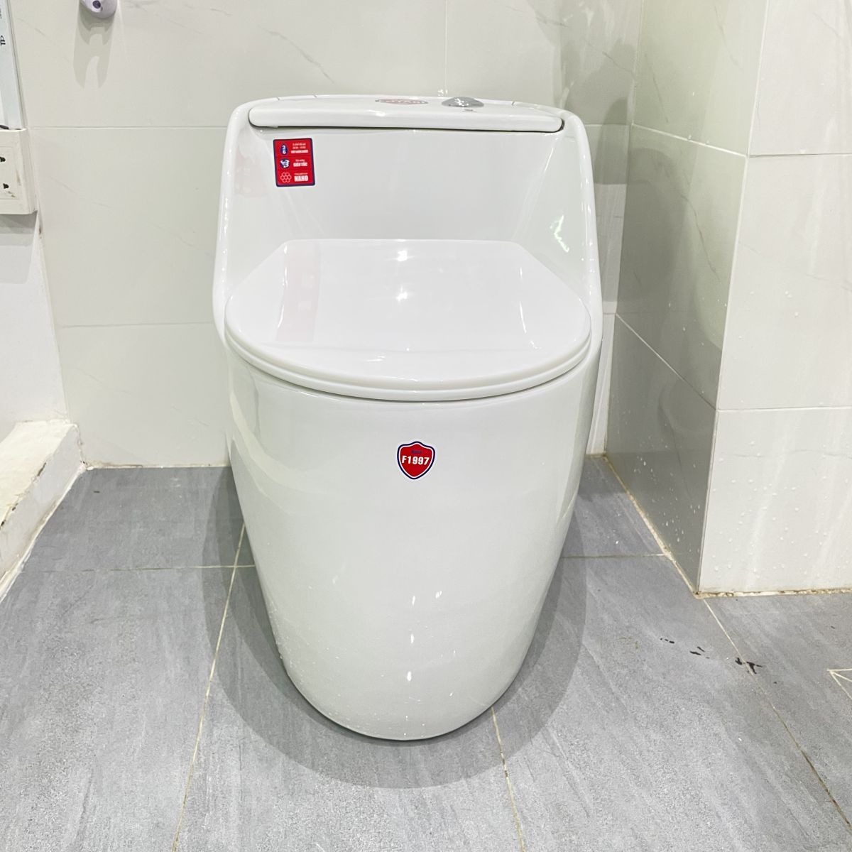 Bồn Cầu Trứng 1 Khối Fotari F-1997 18