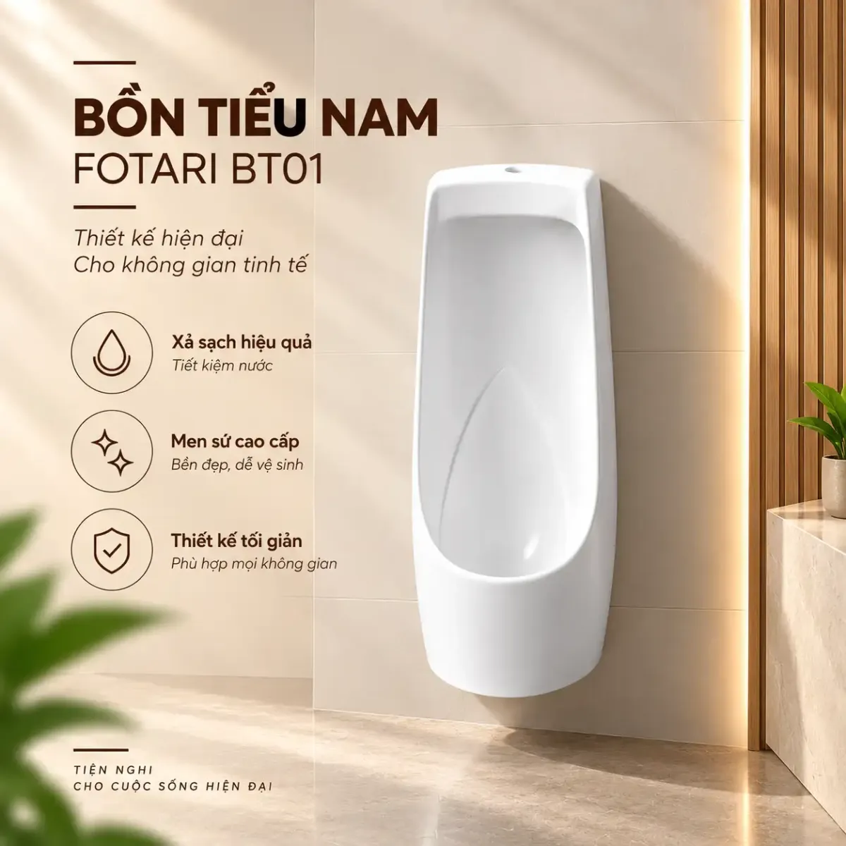 Bồn cầu nguyên khối nano ceramic BT01
