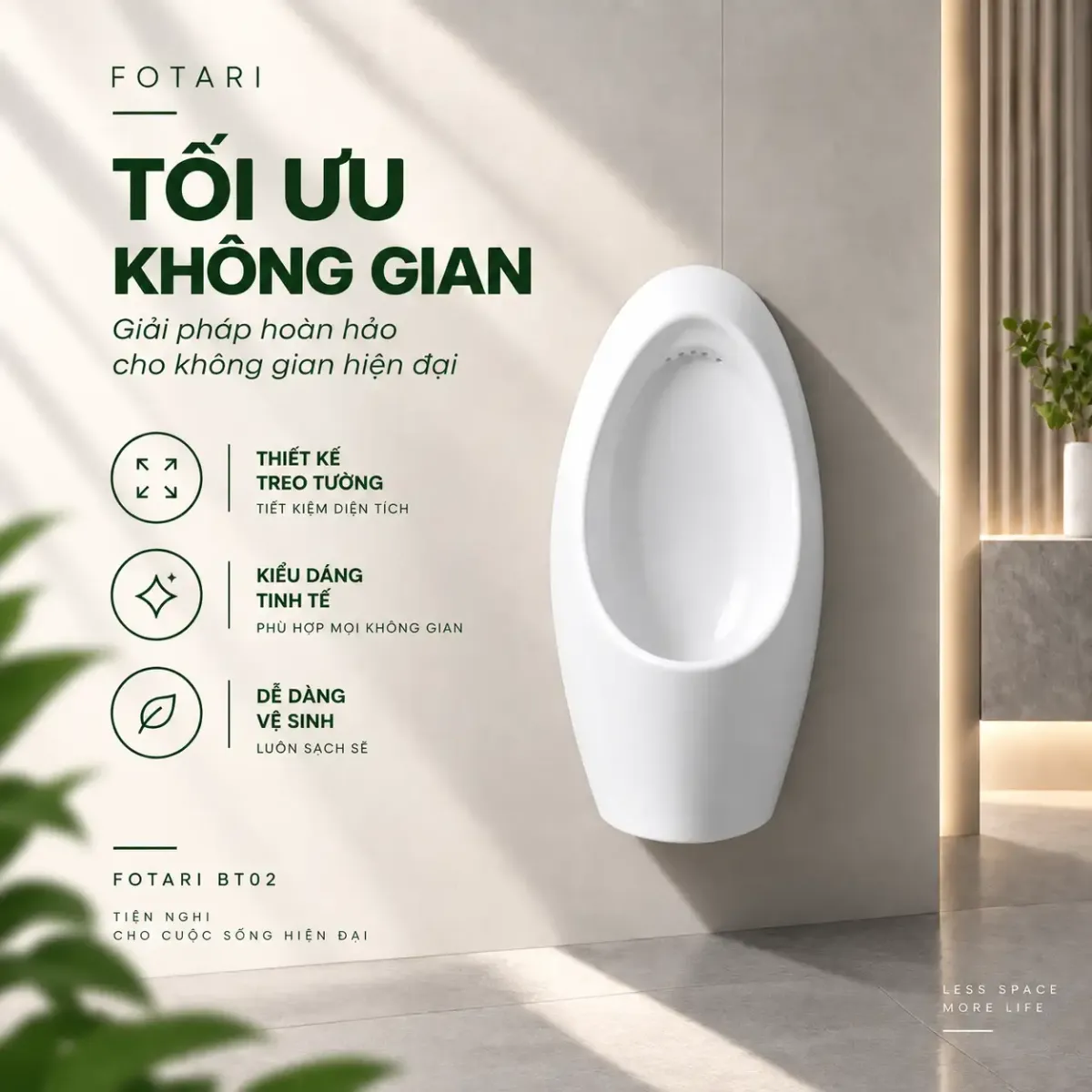 Bồn cầu nguyên khối nano ceramic BT02
