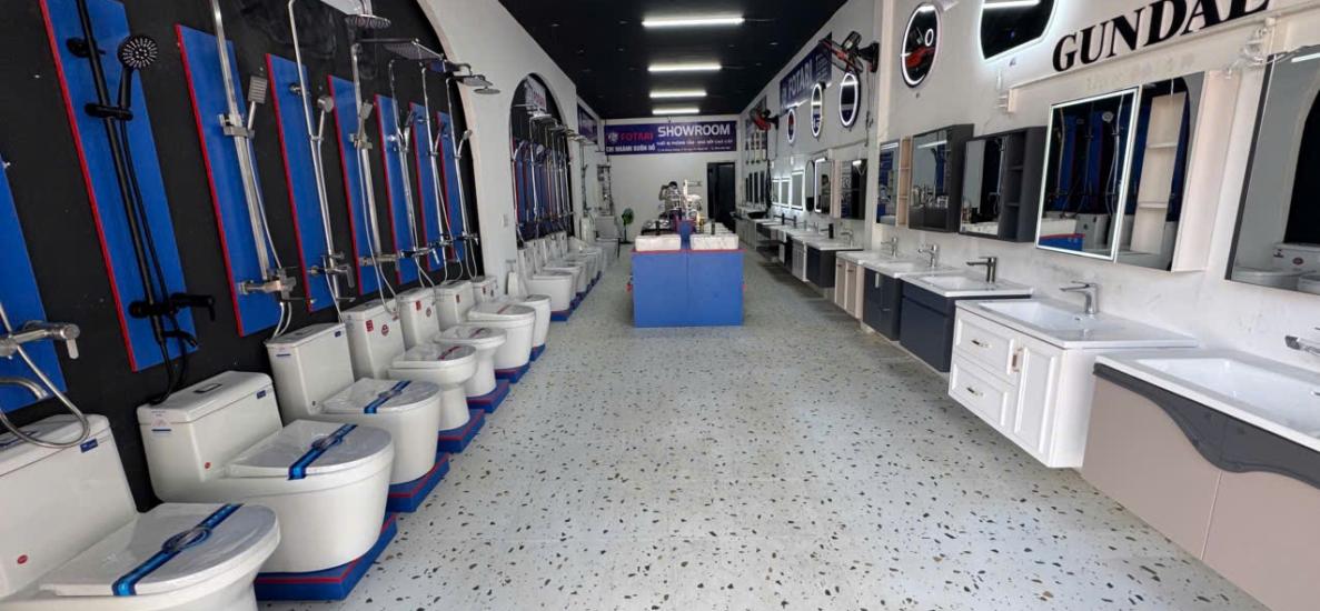 Showroom Thiết Bị Phòng Tắm Fotari Buôn Hồ