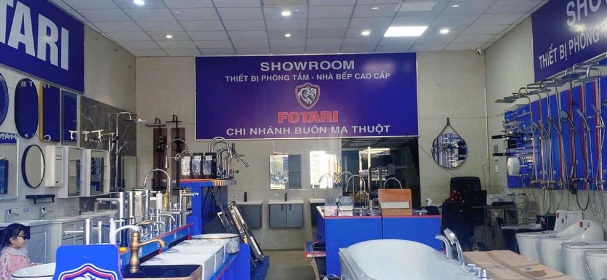 Showroom Thiết Bị Phòng Tắm Fotari Buôn Mê Thuột