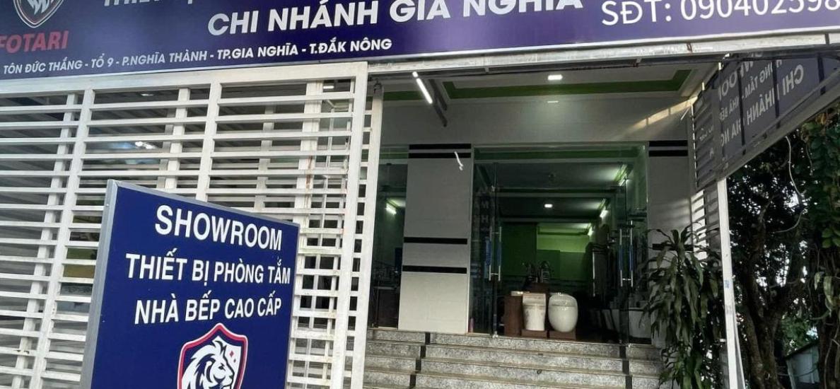 Showroom Thiết Bị Phòng Tắm Fotari Gia Nghĩa