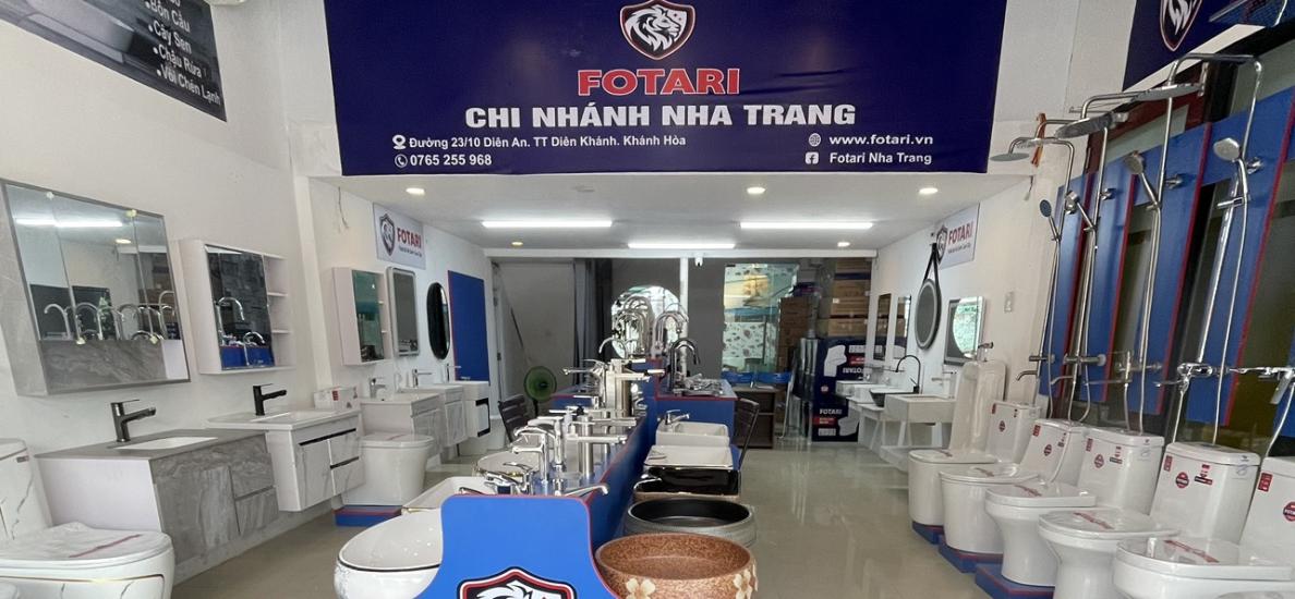 Showroom Thiết Bị Phòng Tắm Fotari Nha Trang