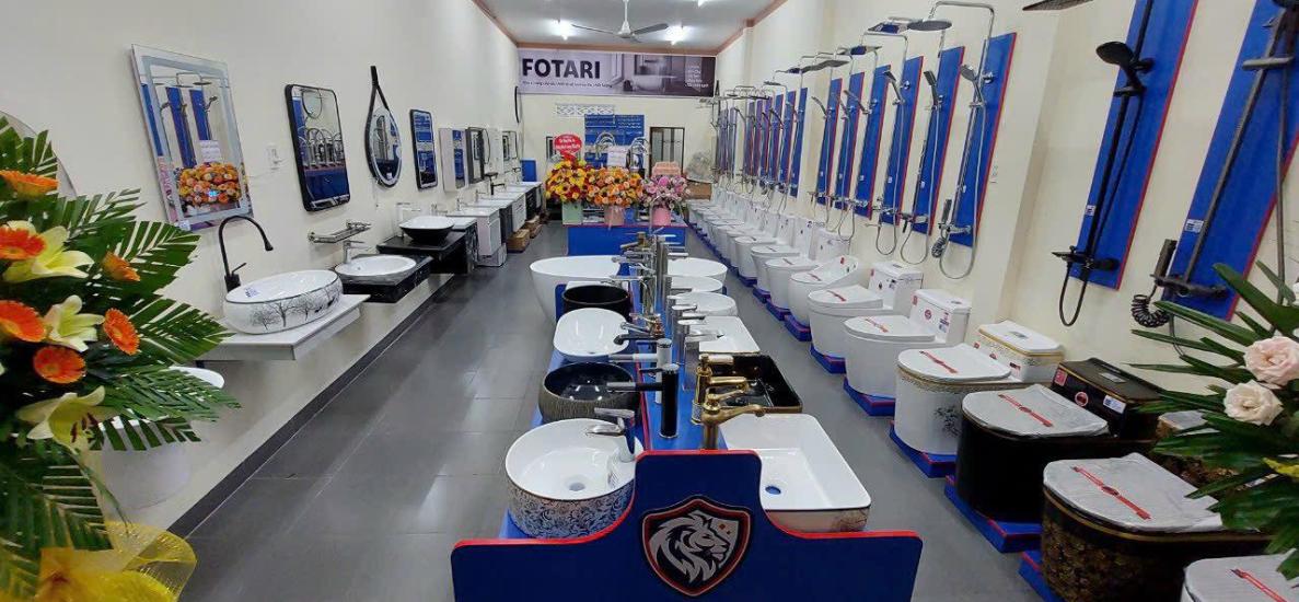 Showroom Thiết Bị Phòng Tắm Fotari Phan Rí Cửa