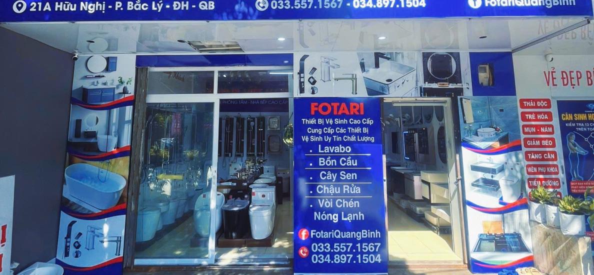 Showroom Thiết Bị Phòng Tắm Fotari Quảng Bình