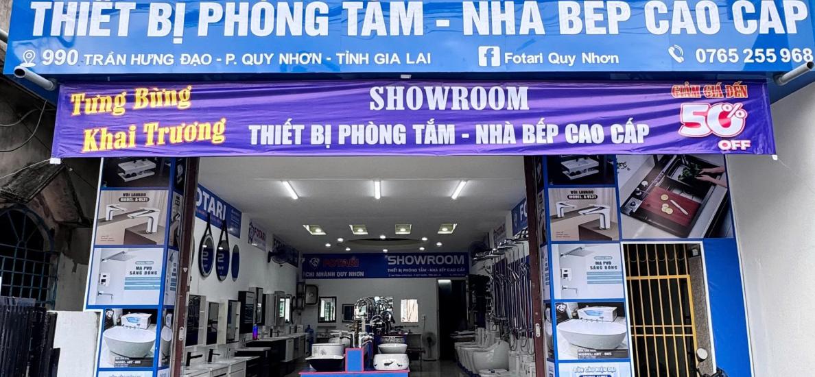 Showroom Thiết Bị Phòng Tắm Fotari Quy Nhơn