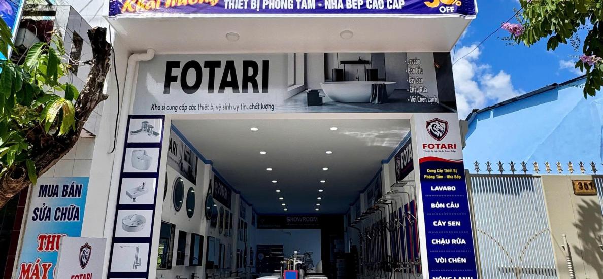 Showroom Thiết Bị Phòng Tắm Fotari Sóc Trăng