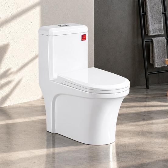 Bồn Cầu Sứ Liền Khối Fotari 1330
