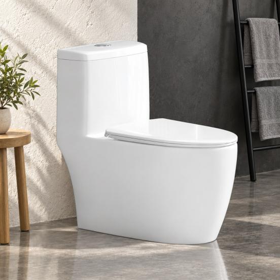 Bồn Cầu Fotari Nguyên Khối Nano Ceramic Model 1662