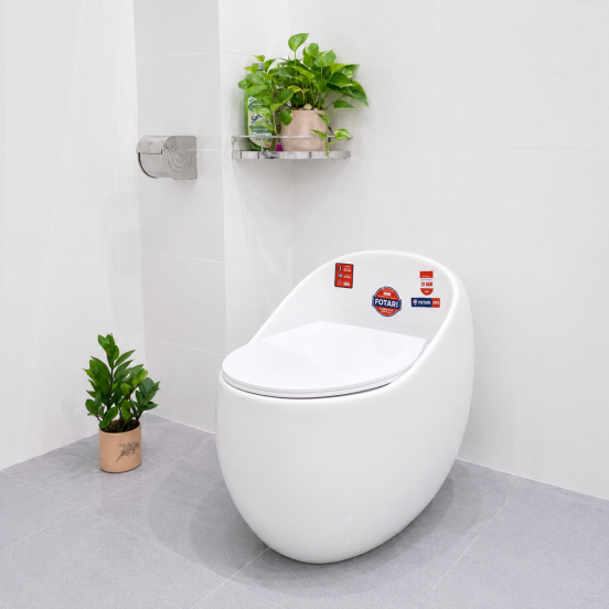 Bồn Cầu Trứng Khủng Long Fotari 6879  