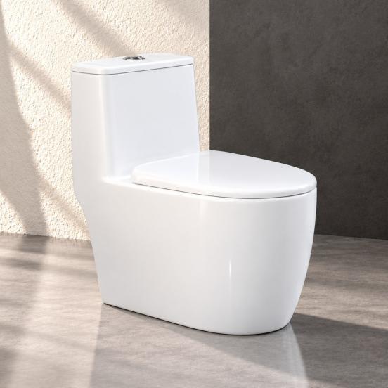 Bồn Cầu Nguyên Khối Nano Ceramic A-1996
