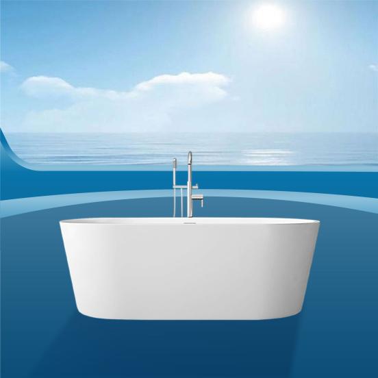 Bồn Tắm Oval Cạnh Thẳng Fotari ABT-1015