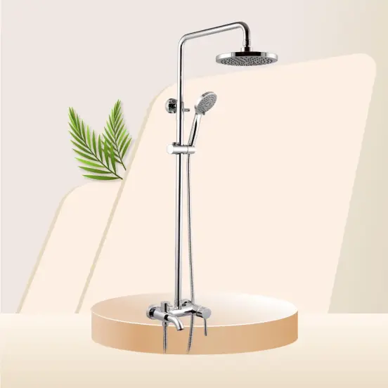 Sen Cây Tắm Fotari Đồng Thau Mạ Crom Model - 1007