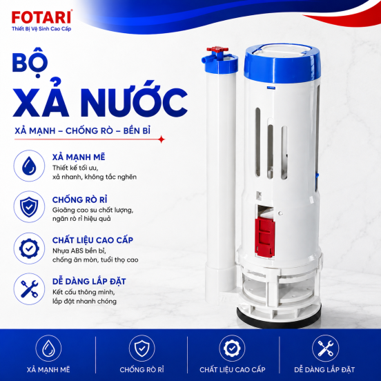 Bộ Xả Nước Bồn Cầu Fotari