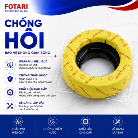 Chống Hôi Bồn Cầu Fotari Chống Hôi