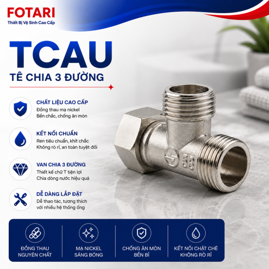 Van Chia Nước Fotari T Cầu