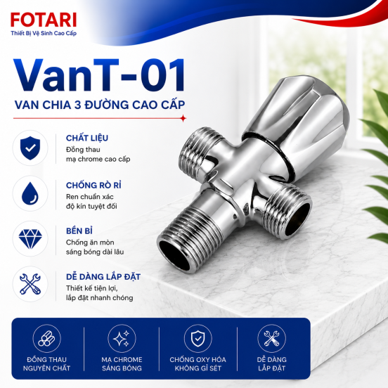 Van Chia Nước Fotari VanT01