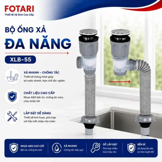 Xả Lavabo Đa Năng Fotari XLB-55