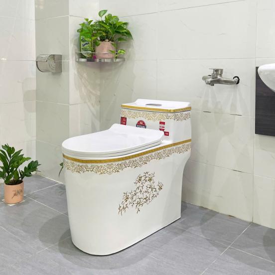 Bồn Cầu Sứ Liền Khối 1388