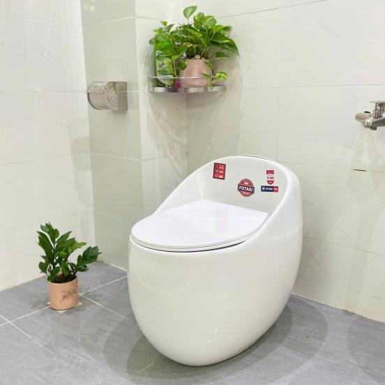 Bồn Cầu Trứng Khủng Long Fotari 6879