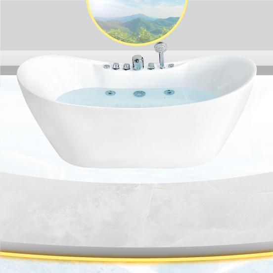 Bồn Tắm Fotari Thỏi Vàng Massage ABT-11