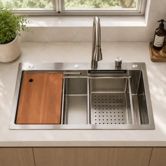Chậu Chén Fotari Inox 304 C-55