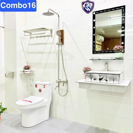 Combo 16 Thiết Bị Phòng Tắm Fotari