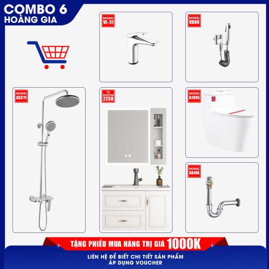 Combo Hoàng Gia Thiết Bị Phòng Tắm