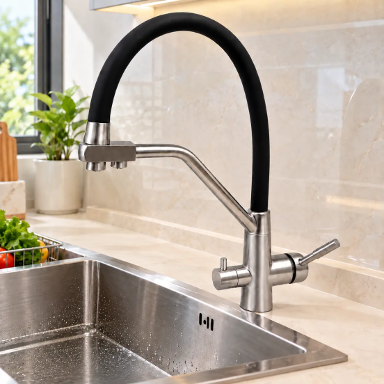 Vòi Rửa Chén Nóng Lạnh Fotari F-4026