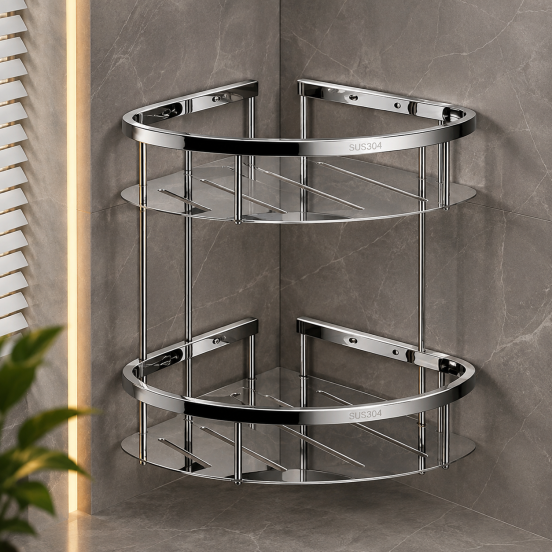 Kệ Góc Inox 304 Fotari KB08