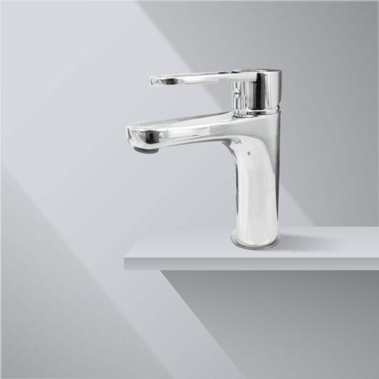 Vòi Lavabo Nóng Lạnh Đồng Thau Mạ Crom A-VL32