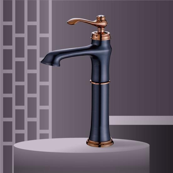 Vòi Lavabo Nóng Lạnh Sơn Tĩnh Điện F-7901-2