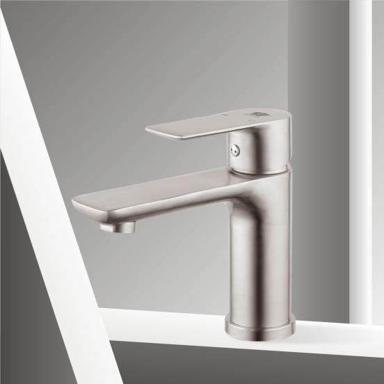 Vòi Lavabo Nóng Lạnh Inox 304 Fotari F-3096-1