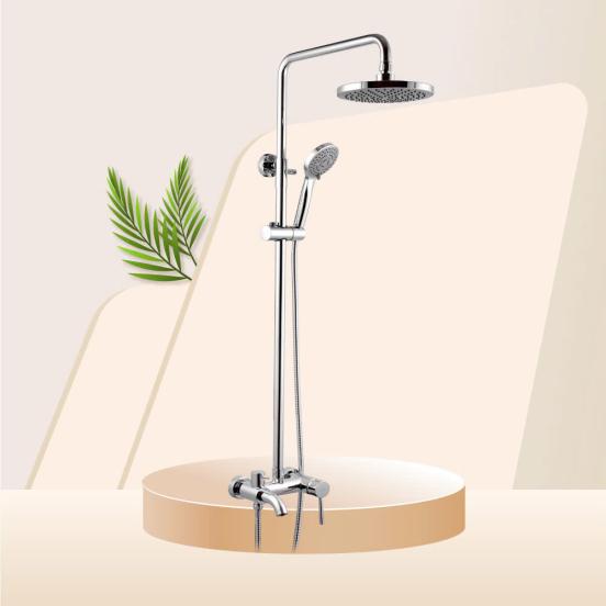 Sen Cây Tắm Fotari Đồng Thau Mạ Crom Model - 1007